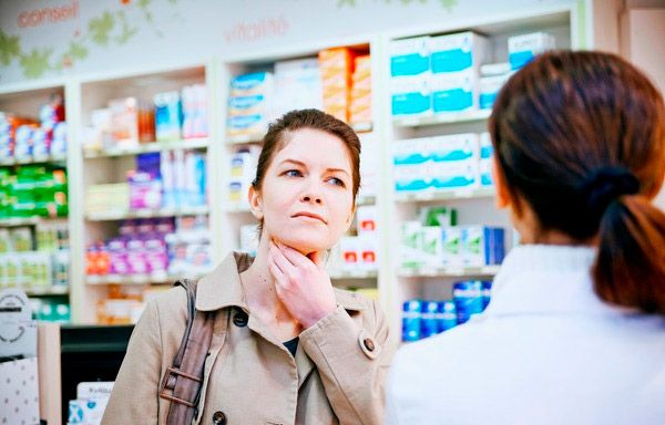 Pilihan obat untuk rasa sakit di nasofaring di apotek